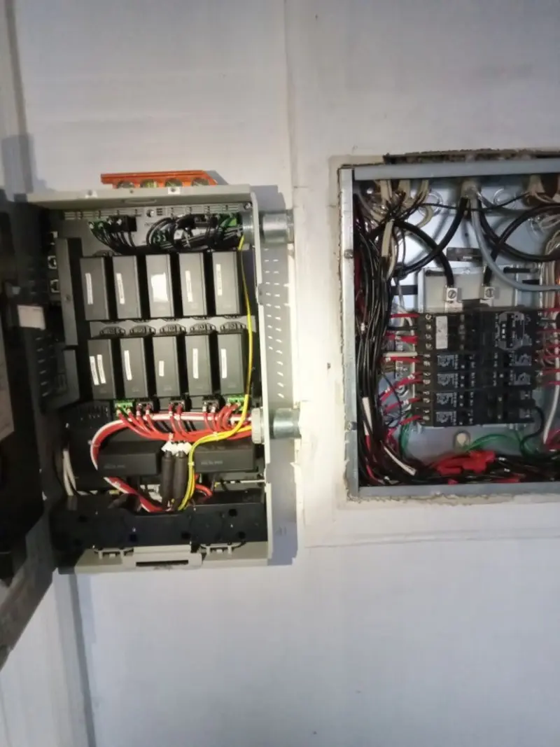 Electrical panel upgrade completed for Carbon Monoxide Detector Installation in Battle Ground